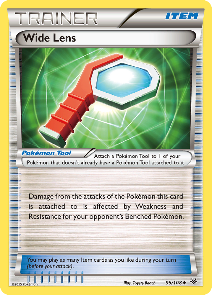 Pokemon | Wide Lens (95/108) [XY: Roaring Skies] | The Nerd Merchant