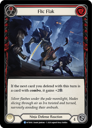 Flesh and Blood TCG | Flic Flak (Red) [U-WTR092] (Welcome to Rathe Unlimited)  Unlimited Rainbow Foil | The Nerd Merchant