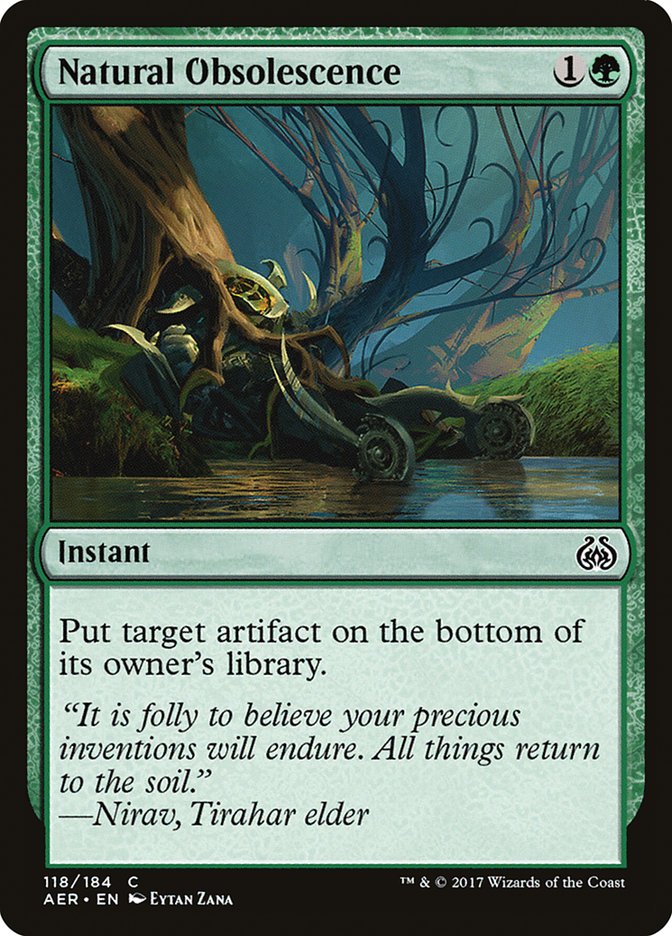 Magic | Natural Obsolescence [Aether Revolt] | The Nerd Merchant