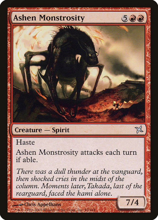 Magic | Ashen Monstrosity [Betrayers of Kamigawa] | The Nerd Merchant