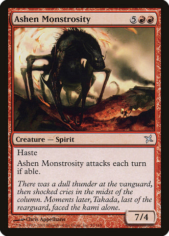 Magic | Ashen Monstrosity [Betrayers of Kamigawa] | The Nerd Merchant