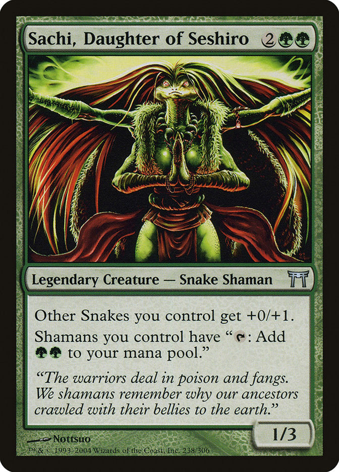 Magic | Sachi, Daughter of Seshiro [Champions of Kamigawa] | The Nerd Merchant