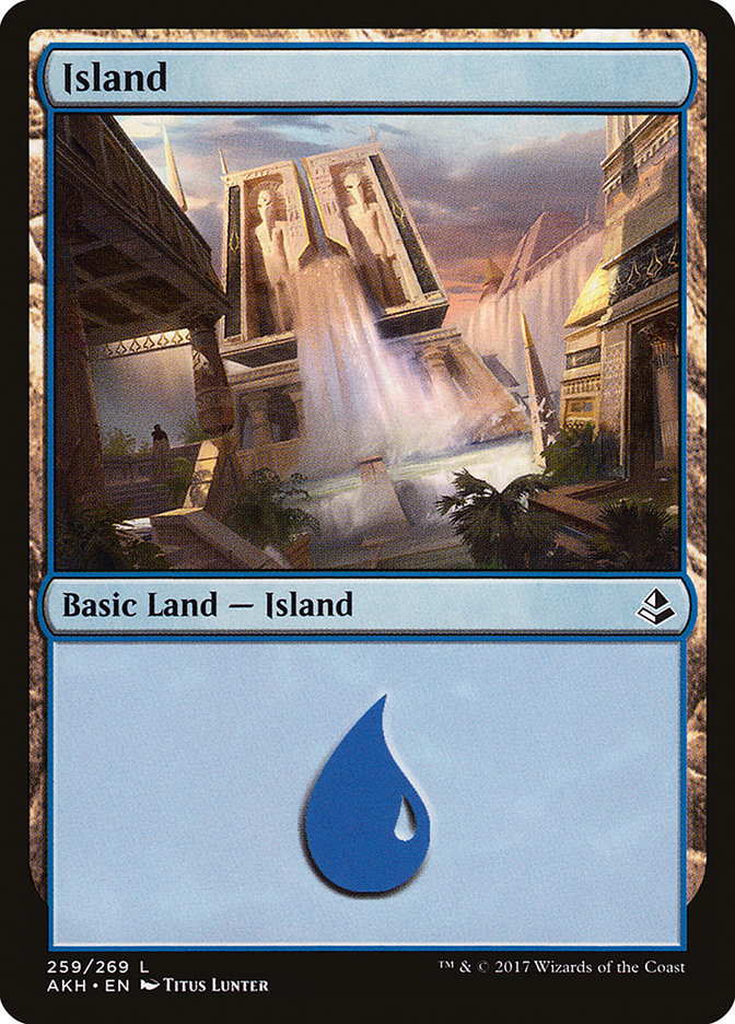 Magic | Island (259) [Amonkhet] | The Nerd Merchant
