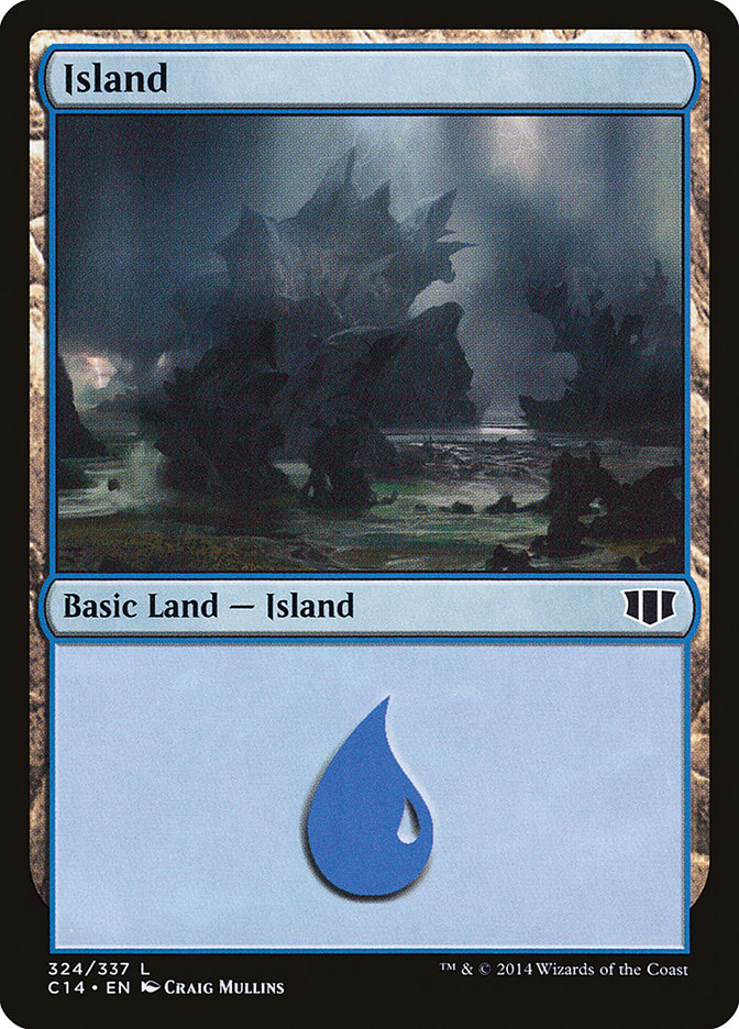 Magic | Island (324) [Commander 2014] | The Nerd Merchant