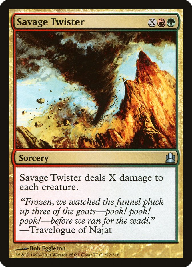 Magic | Savage Twister [Commander 2011] | The Nerd Merchant