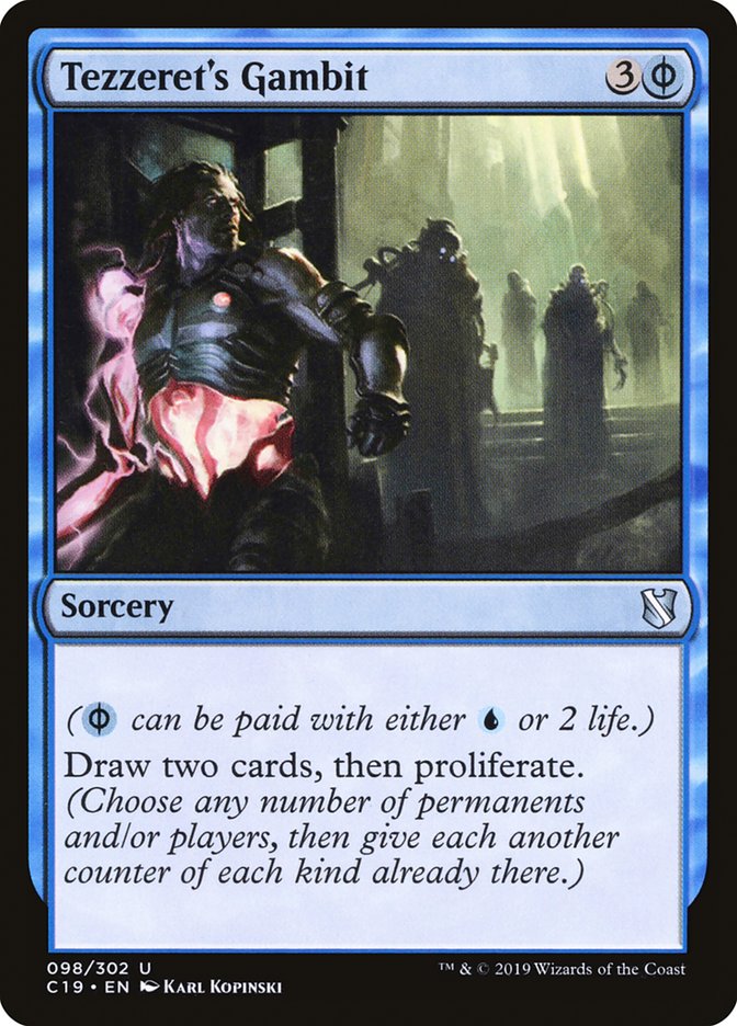 Magic | Tezzeret's Gambit [Commander 2019] | The Nerd Merchant