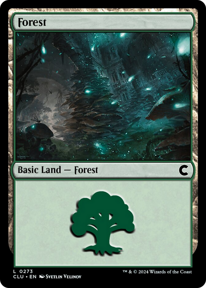 Magic | Forest (0273) [Ravnica: Clue Edition] | The Nerd Merchant