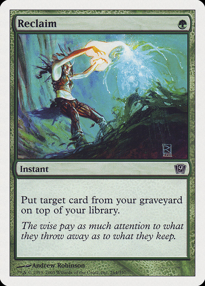 Magic | Reclaim [Ninth Edition] | The Nerd Merchant
