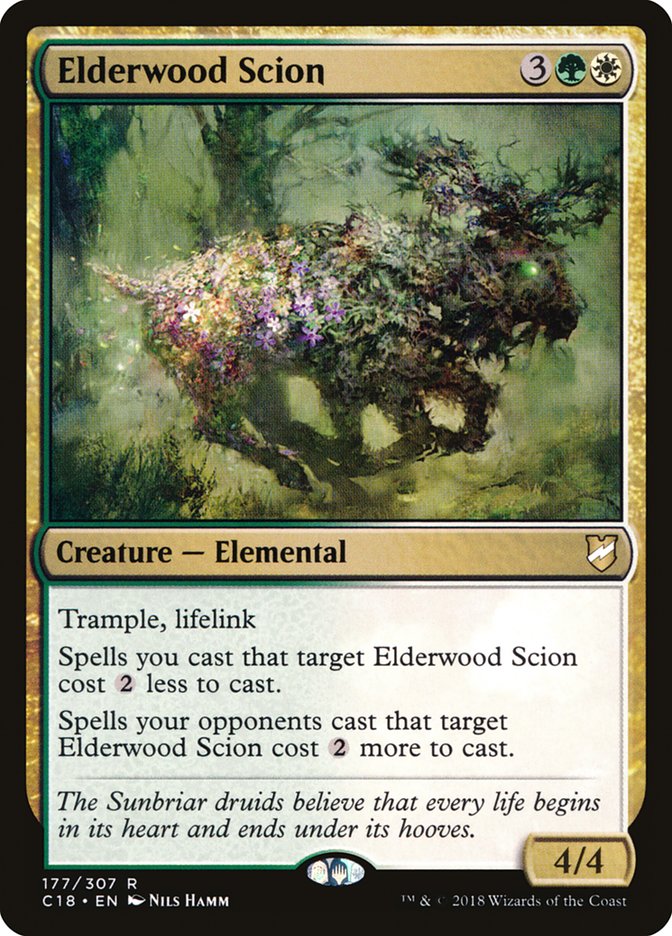 Magic | Elderwood Scion [Commander 2018] | The Nerd Merchant