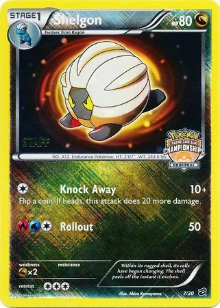 Pokemon | Shelgon (7/20) (Regional Championship Promo Staff) [Black & White: Dragon Vault] | The Nerd Mechant