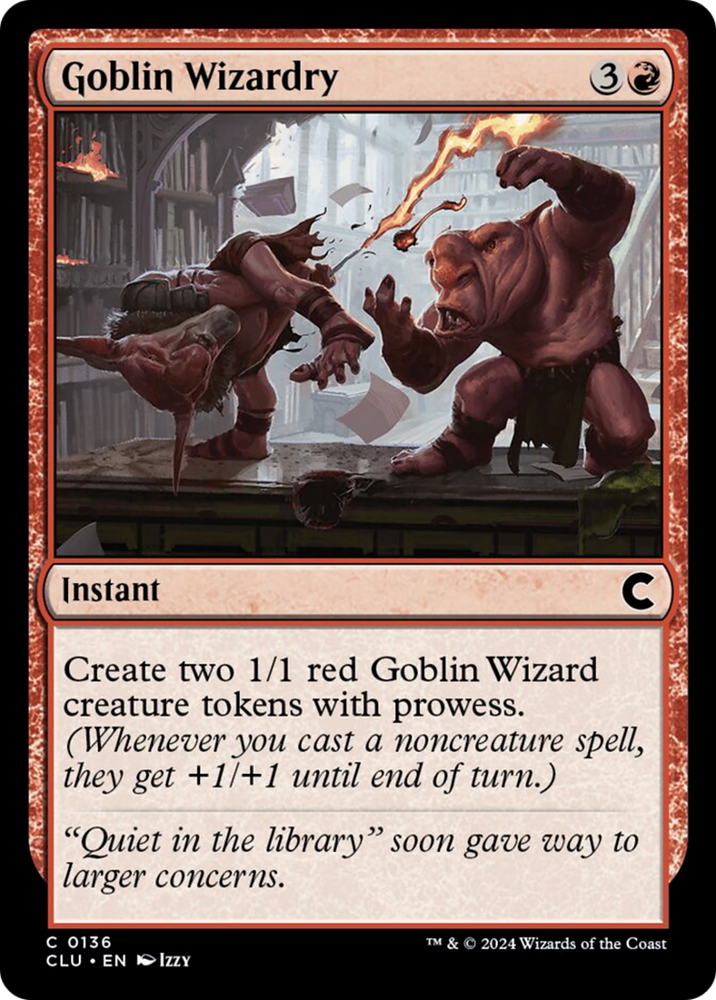 Magic | Goblin Wizardry [Ravnica: Clue Edition] | The Nerd Merchant