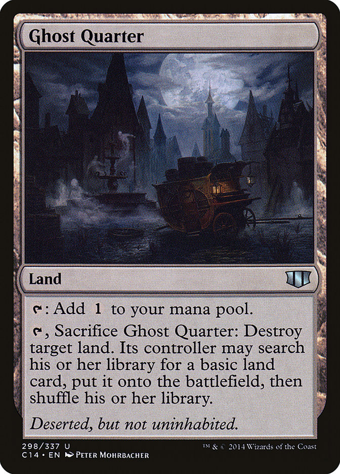 Magic | Ghost Quarter [Commander 2014] | The Nerd Merchant