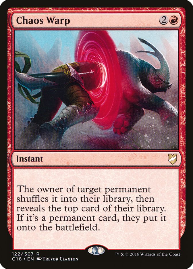 Magic | Chaos Warp [Commander 2018] | The Nerd Merchant