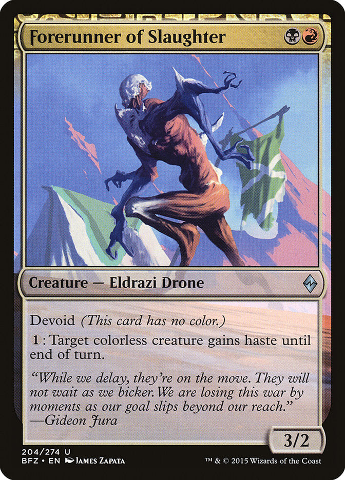 Magic | Forerunner of Slaughter [Battle for Zendikar] | The Nerd Merchant