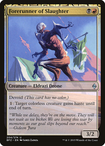 Magic | Forerunner of Slaughter [Battle for Zendikar] | The Nerd Merchant