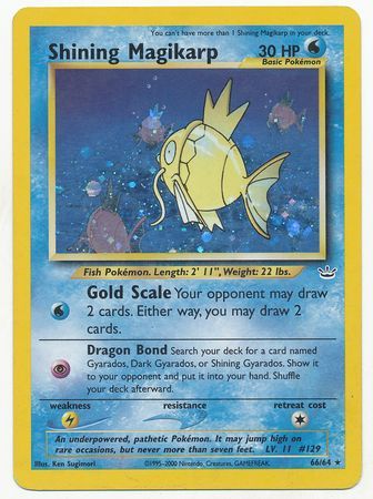 Pokemon | Shining Magikarp (66/64) [Neo Revelation Unlimited] | The Nerd Merchant
