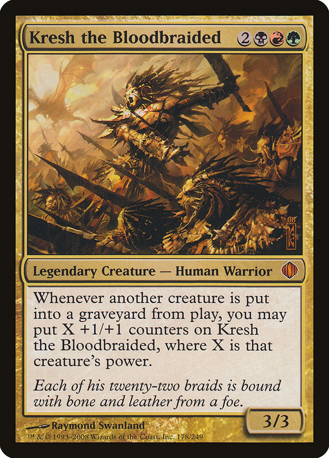 Magic | Kresh the Bloodbraided [Shards of Alara] | The Nerd Merchant