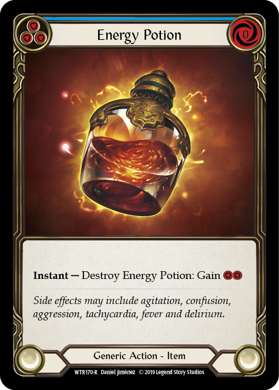Flesh and Blood TCG | Energy Potion [WTR170-R] (Welcome to Rathe)  Alpha Print Normal | The Nerd Merchant