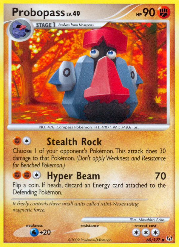 Pokemon | Probopass (60/127) [Platinum: Base Set] | The Nerd Merchant