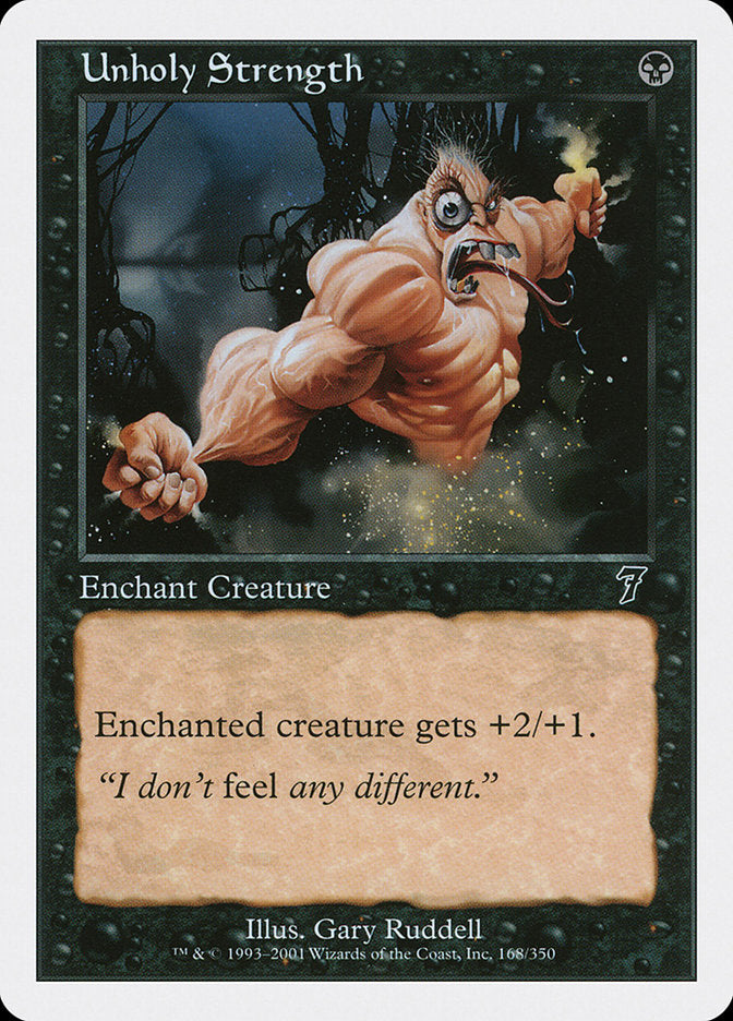 Magic | Unholy Strength [Seventh Edition] | The Nerd Merchant