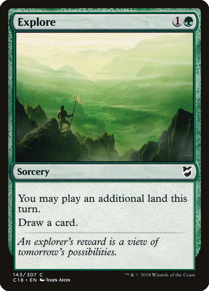 Magic | Explore [Commander 2018] | The Nerd Merchant
