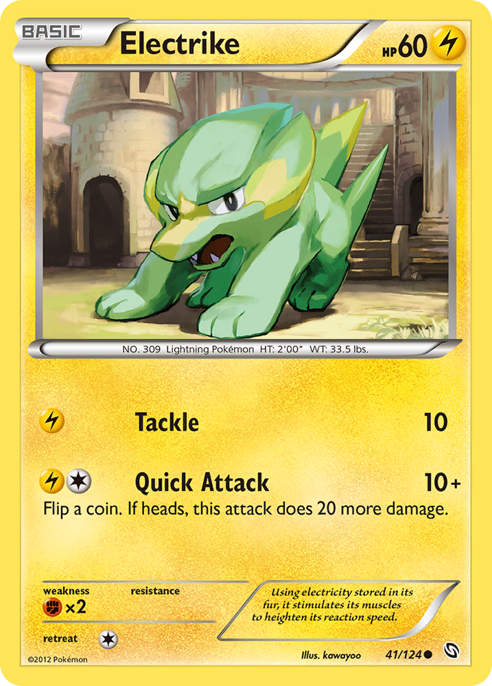 Pokemon | Electrike (41/124) [Black & White: Dragons Exalted] | The Nerd Merchant