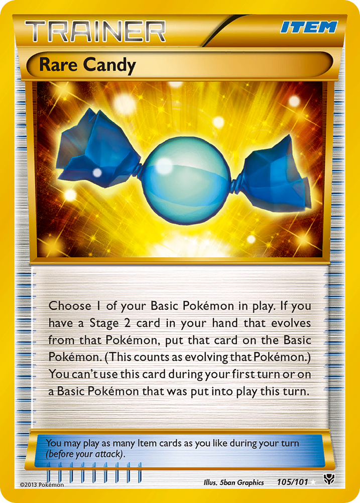 Pokemon | Rare Candy (105/101) [Black & White: Plasma Blast] | The Nerd Merchant