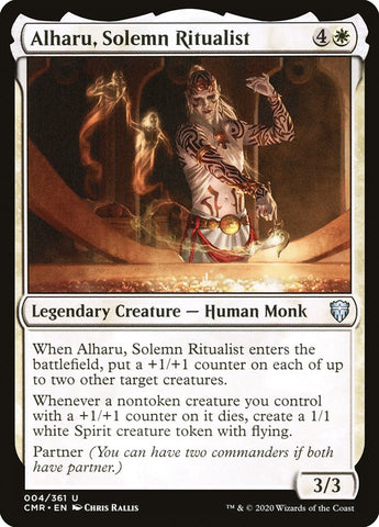 Magic | Alharu, Solemn Ritualist [Commander Legends] | The Nerd Merchant