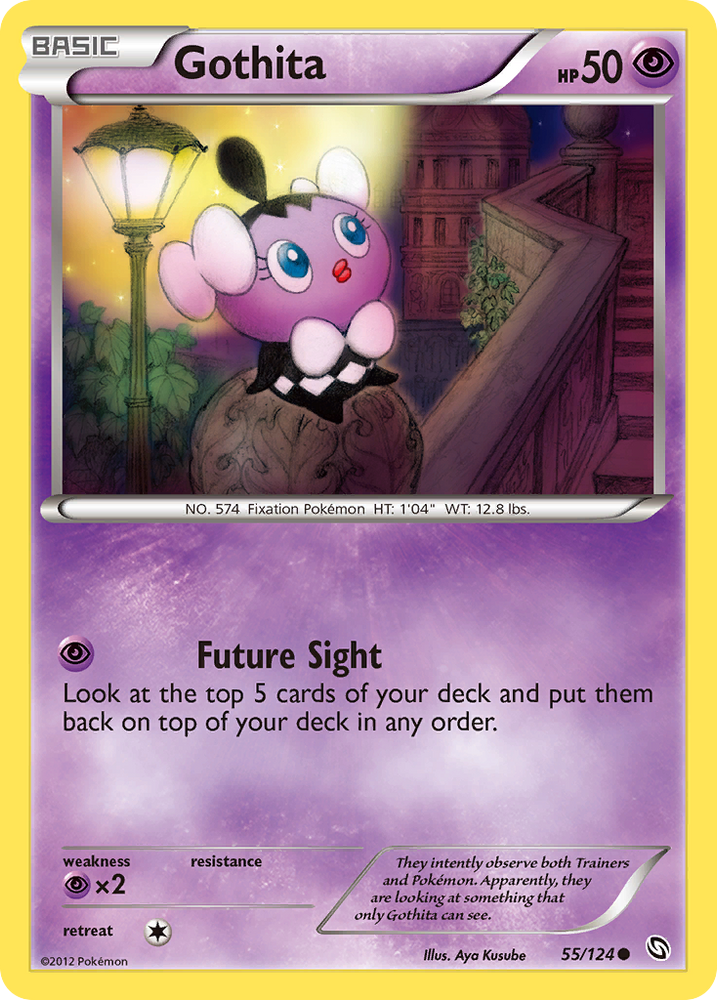 Pokemon | Gothita (55/124) [Black & White: Dragons Exalted] | The Nerd Merchant