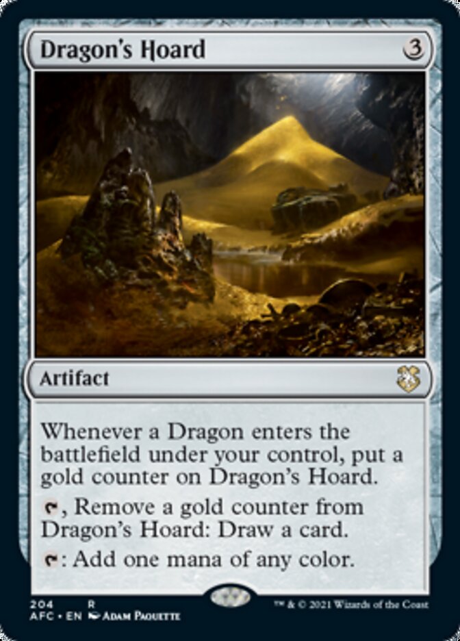 Magic | Dragon's Hoard [Dungeons & Dragons: Adventures in the Forgotten Realms Commander] | The Nerd Merchant