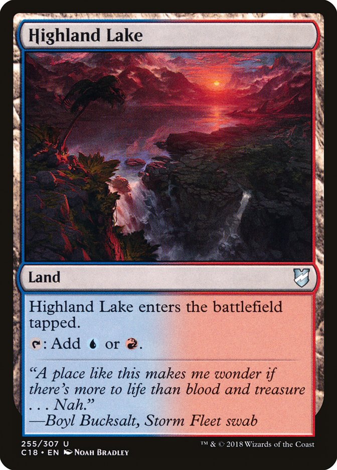 Magic | Highland Lake [Commander 2018] | The Nerd Merchant