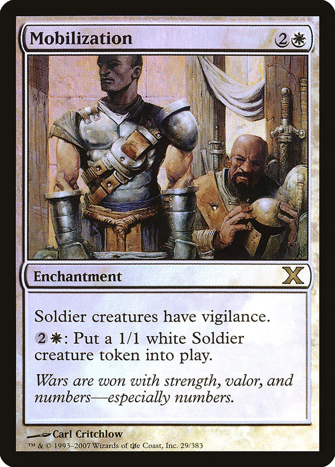 Magic | Mobilization (Premium Foil) [Tenth Edition] | The Nerd Merchant