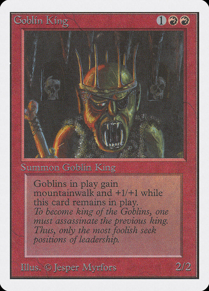 Magic | Goblin King [Unlimited Edition] | The Nerd Merchant