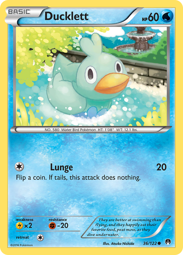 Pokemon | Ducklett (36/122) [XY: BREAKpoint] | The Nerd Merchant