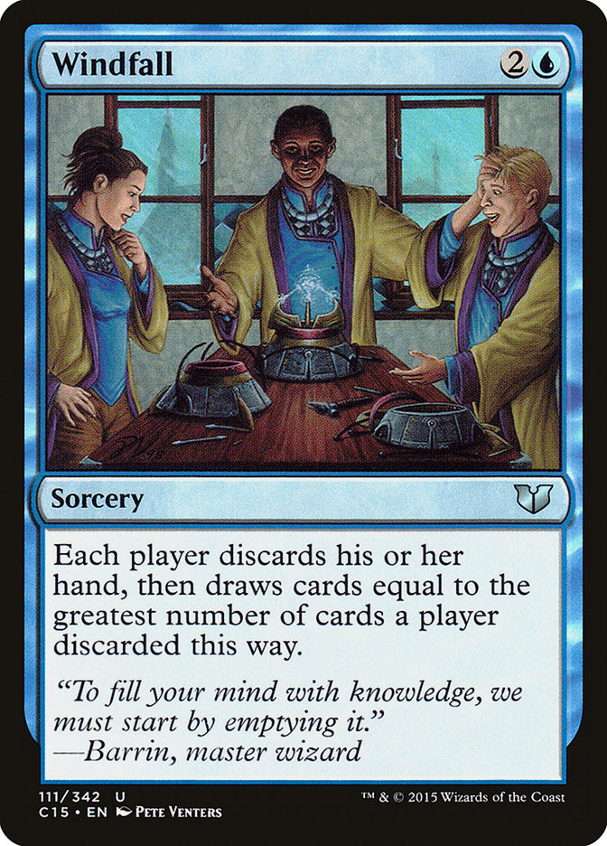 Magic | Windfall [Commander 2015] | The Nerd Merchant