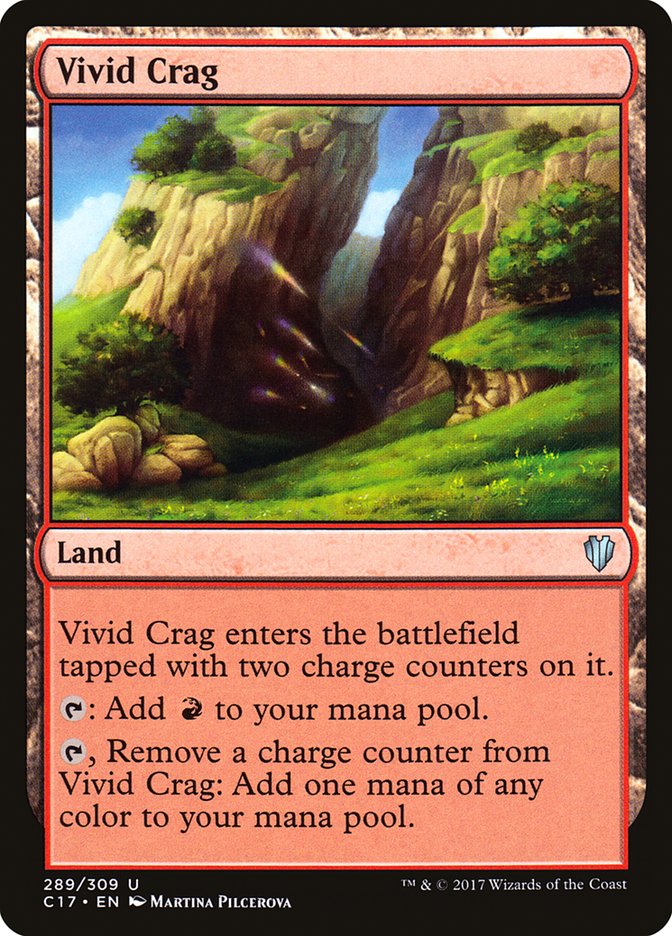 Magic | Vivid Crag [Commander 2017] | The Nerd Merchant