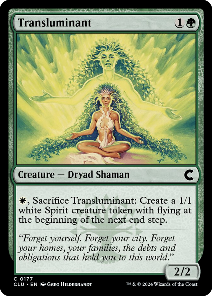 Magic | Transluminant [Ravnica: Clue Edition] | The Nerd Merchant
