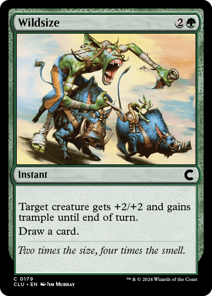 Magic | Wildsize [Ravnica: Clue Edition] | The Nerd Merchant
