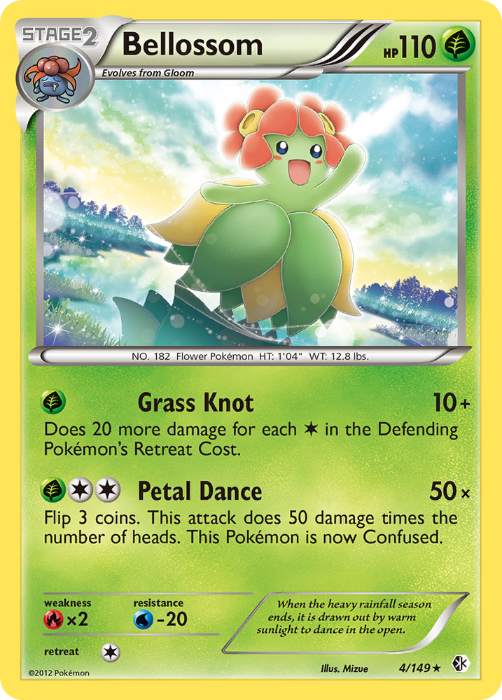 Pokemon | Bellossom (4/149) [Black & White: Boundaries Crossed] | The Nerd Merchant