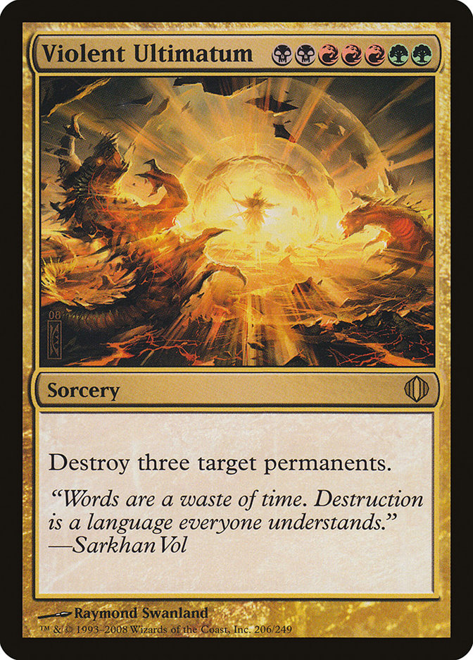 Magic | Violent Ultimatum [Shards of Alara] | The Nerd Merchant