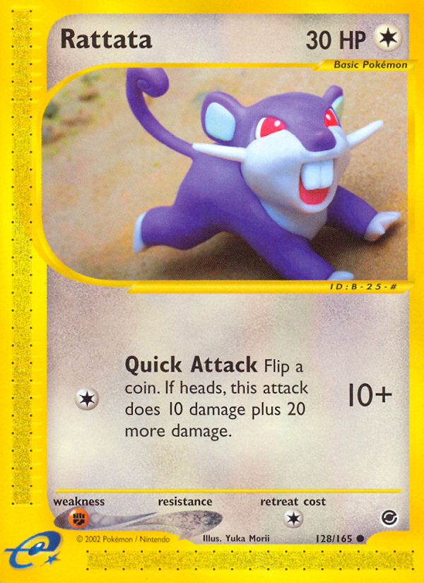 Pokemon | Rattata (128/165) [Expedition: Base Set] | The Nerd Merchant
