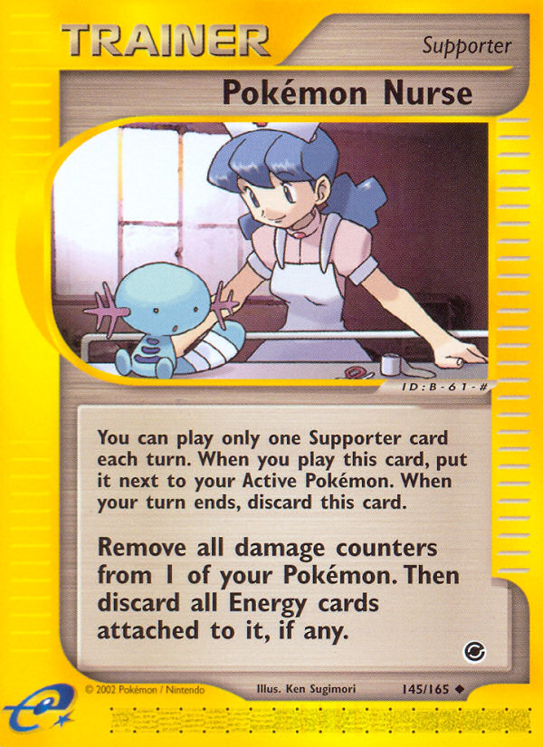 Pokemon | Pokemon Nurse (145/165) [Expedition: Base Set] | The Nerd Merchant