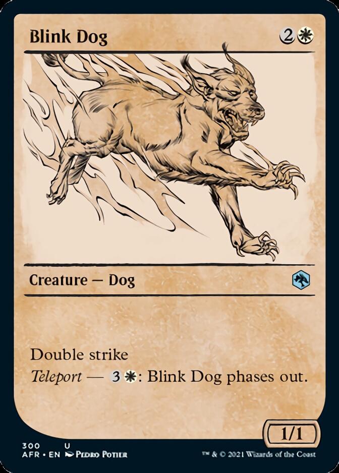 Magic | Blink Dog (Showcase) [Dungeons & Dragons: Adventures in the Forgotten Realms] | The Nerd Merchant