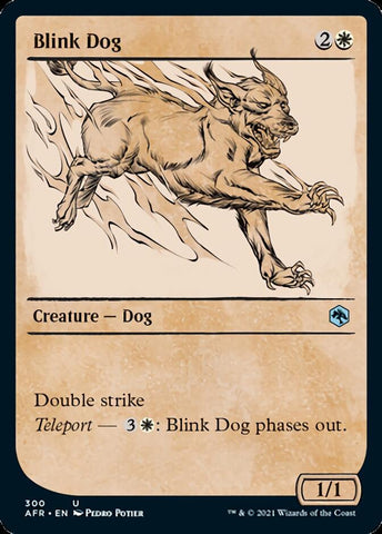 Magic | Blink Dog (Showcase) [Dungeons & Dragons: Adventures in the Forgotten Realms] | The Nerd Merchant