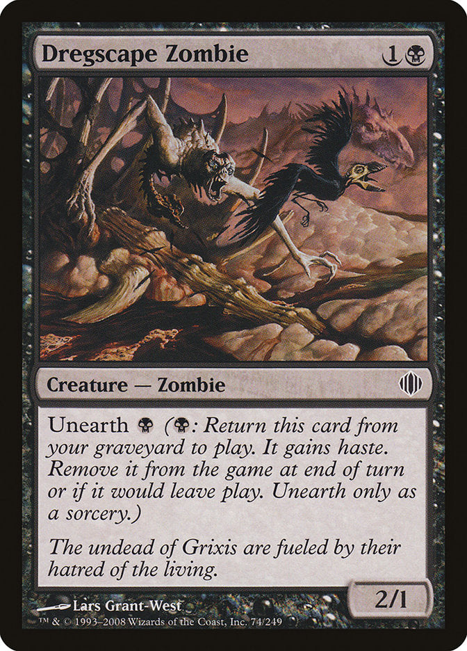 Magic | Dregscape Zombie [Shards of Alara] | The Nerd Merchant