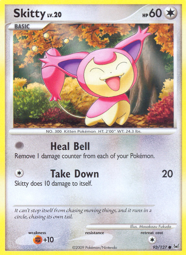 Pokemon | Skitty (93/127) [Platinum: Base Set] | The Nerd Merchant