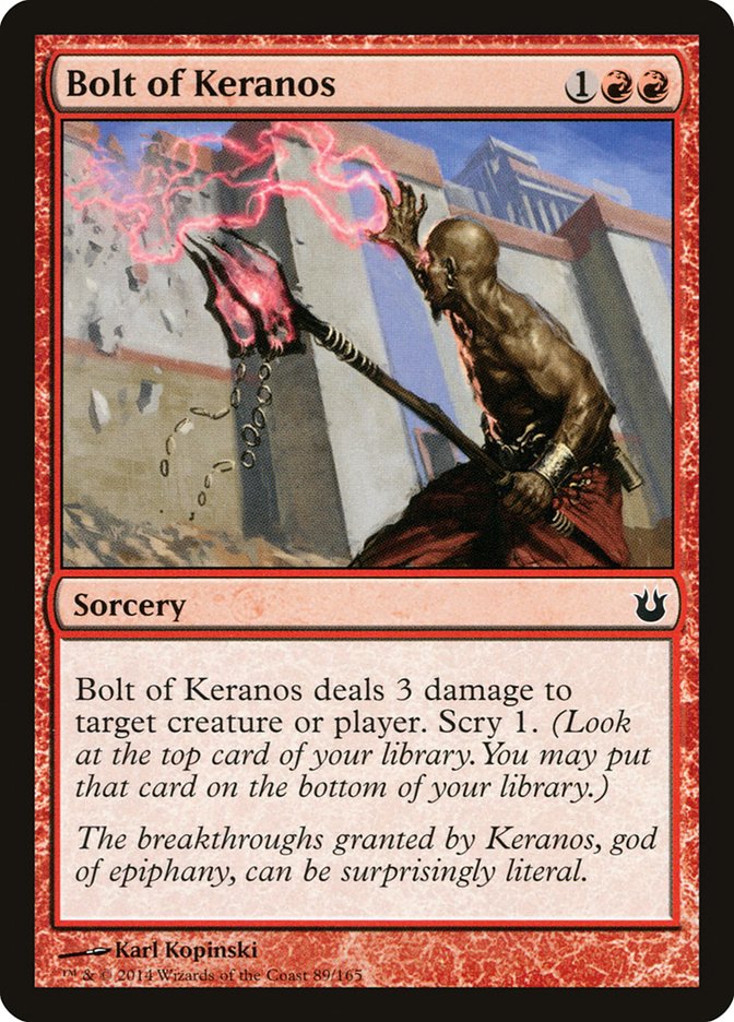 Magic | Bolt of Keranos [Born of the Gods] | The Nerd Merchant