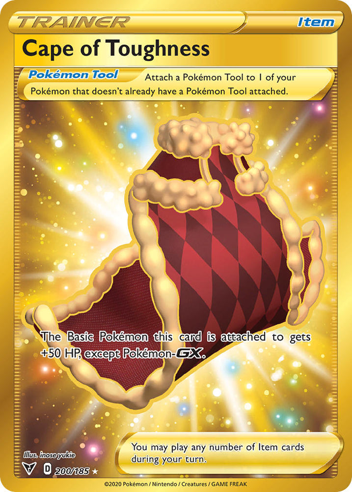 Pokemon | Cape of Toughness (200/185) [Sword & Shield: Vivid Voltage] | The Nerd Merchant