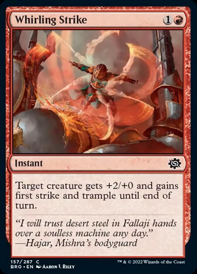 Magic | Whirling Strike [The Brothers' War] | The Nerd Merchant
