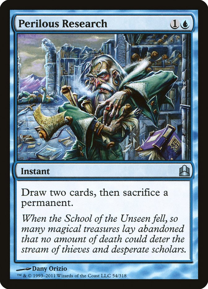 Magic | Perilous Research [Commander 2011] | The Nerd Merchant